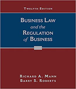Business Law and the Regulation of Business (12th Edition)[2016] [PDF] [Retail]